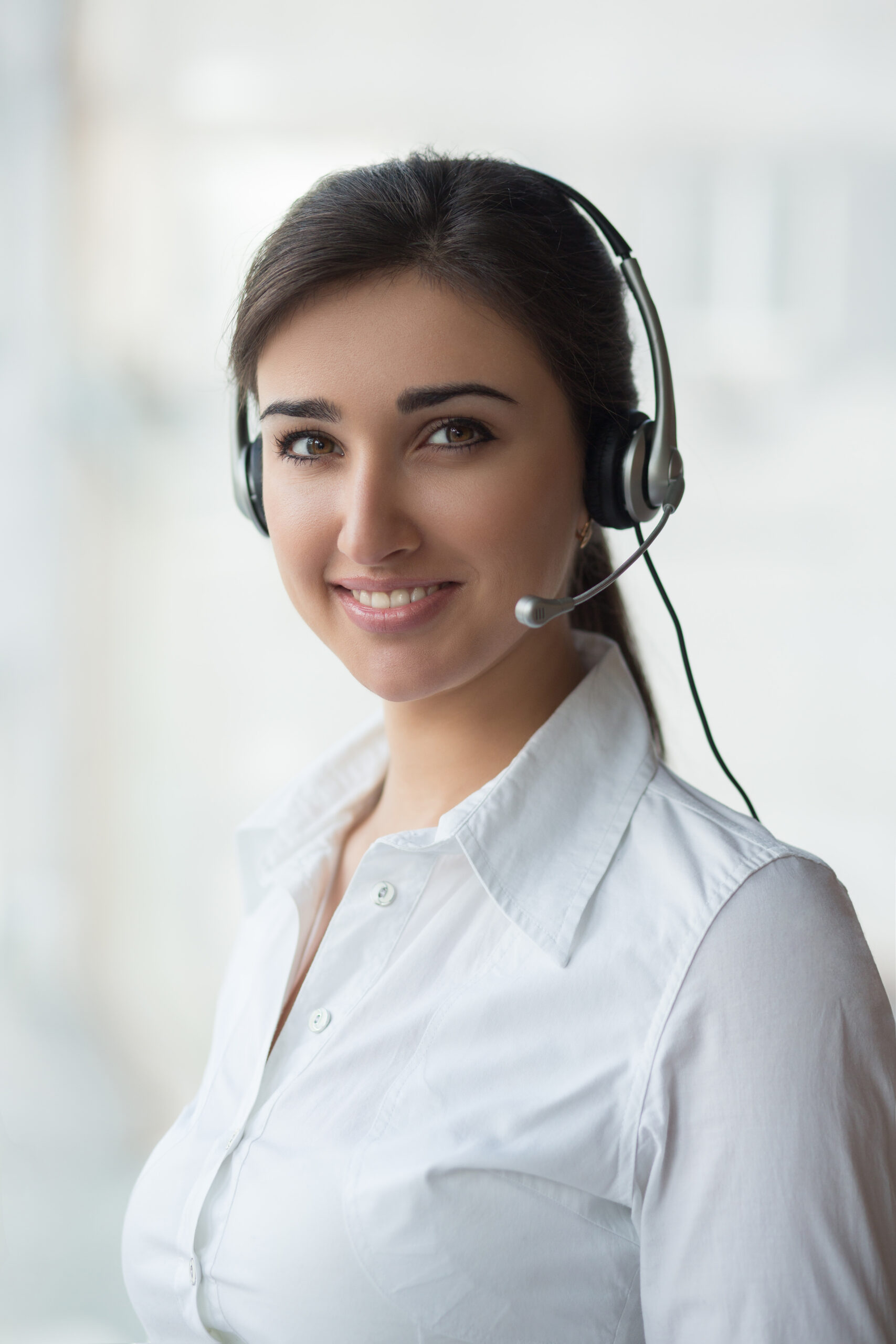 call center woman