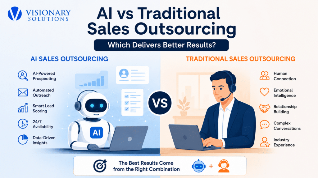 Traditional vs. AI Sales Outsourcing: Which Delivers Better Results?