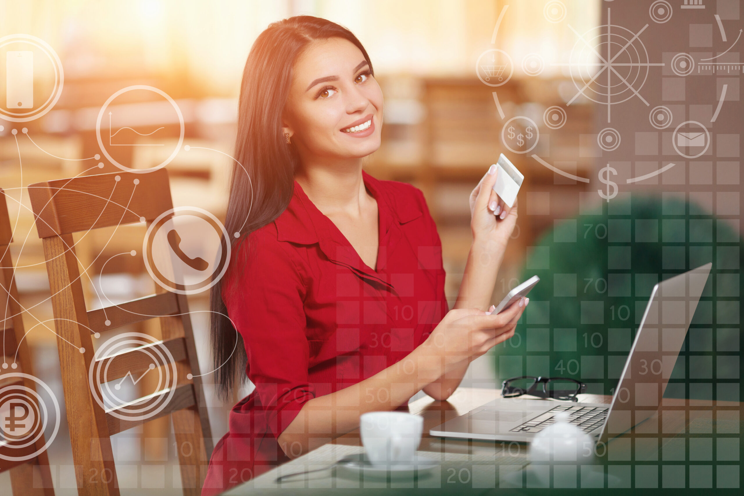 sales virtual assistant woman